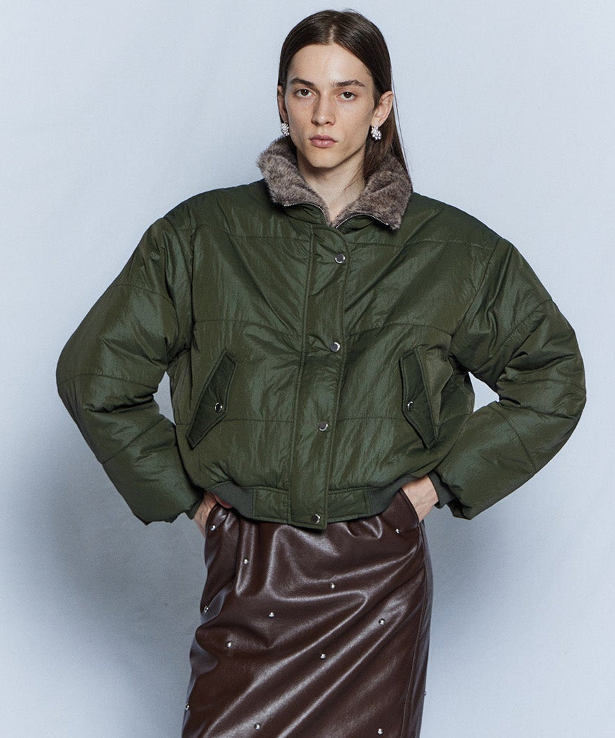 【26WINTER PRE-ORDER】Reversible Fur Blouson