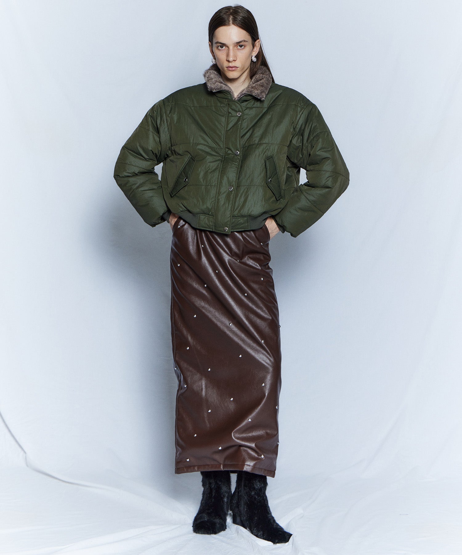 【26WINTER PRE-ORDER】Reversible Fur Blouson