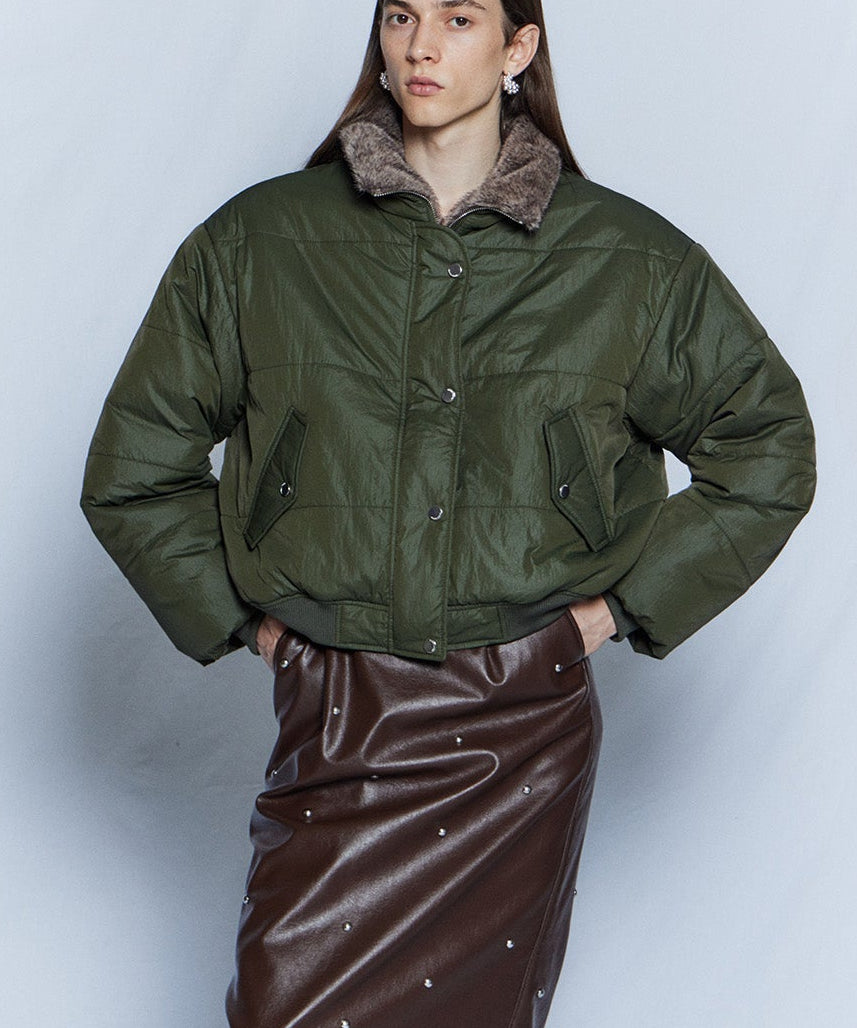 【26WINTER PRE-ORDER】Reversible Fur Blouson