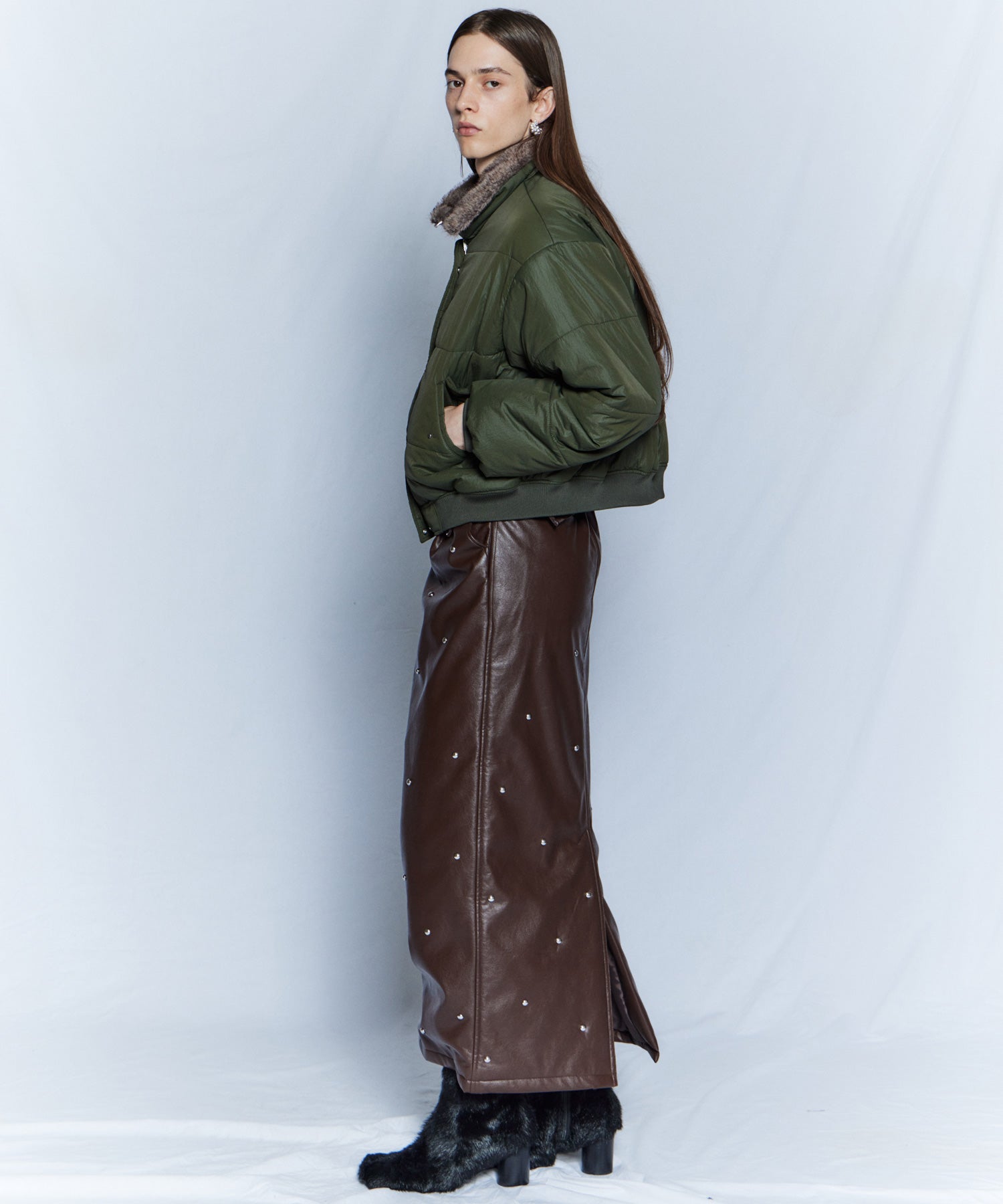 【26WINTER PRE-ORDER】Reversible Fur Blouson