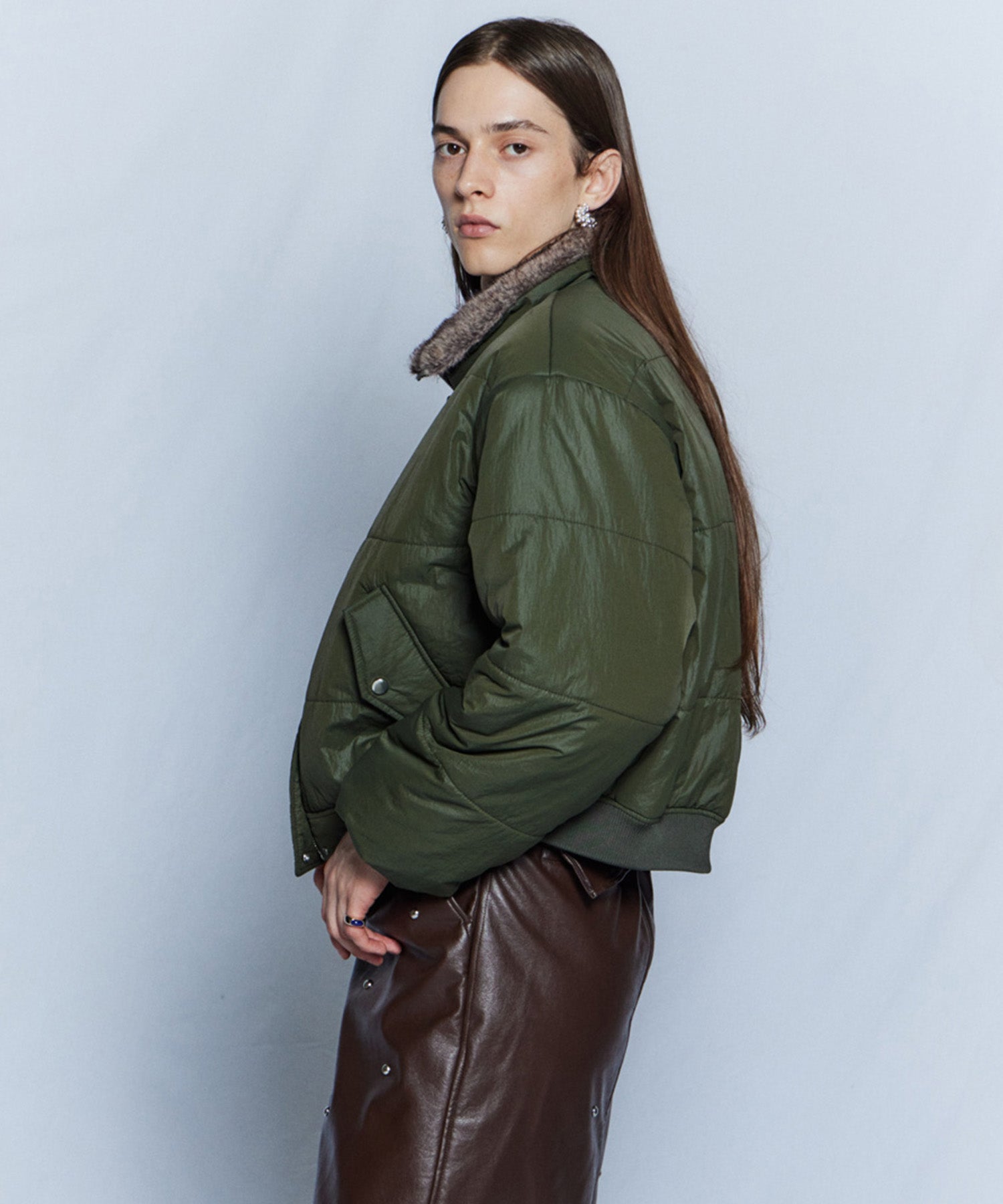 【26WINTER PRE-ORDER】Reversible Fur Blouson