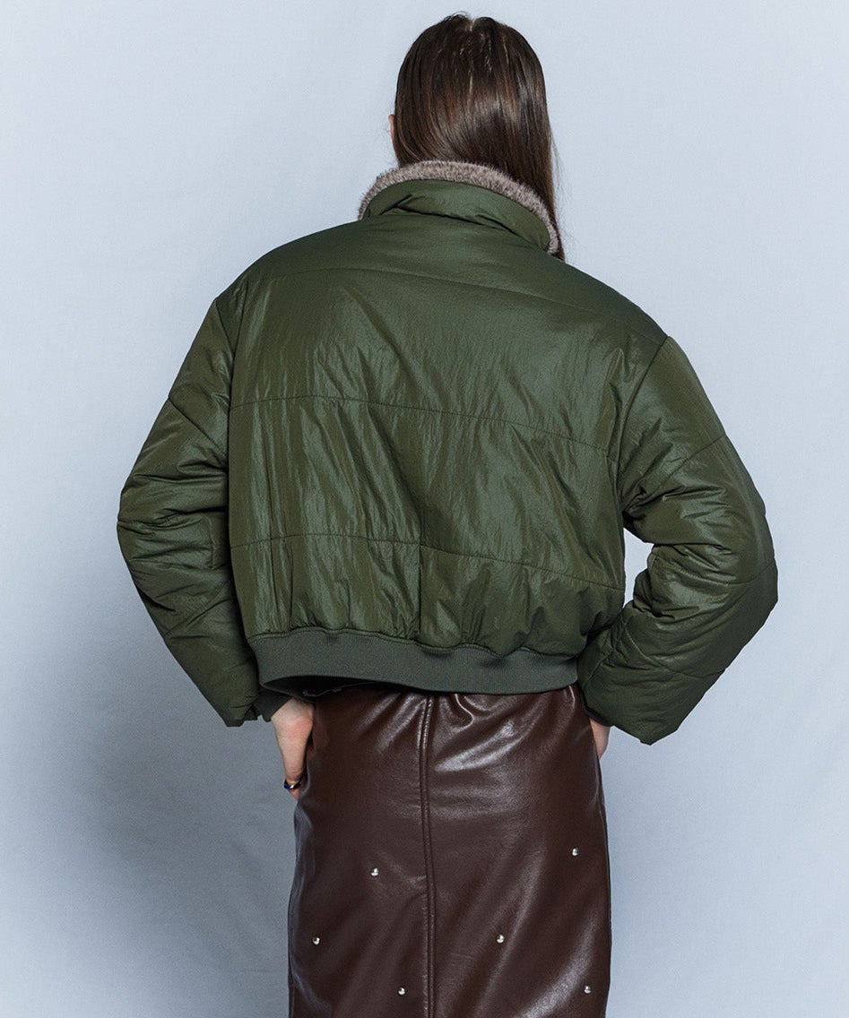 【26WINTER PRE-ORDER】Reversible Fur Blouson