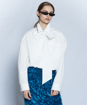 【26WINTER COLLECTION】2WAY Bow-Tie Shirt