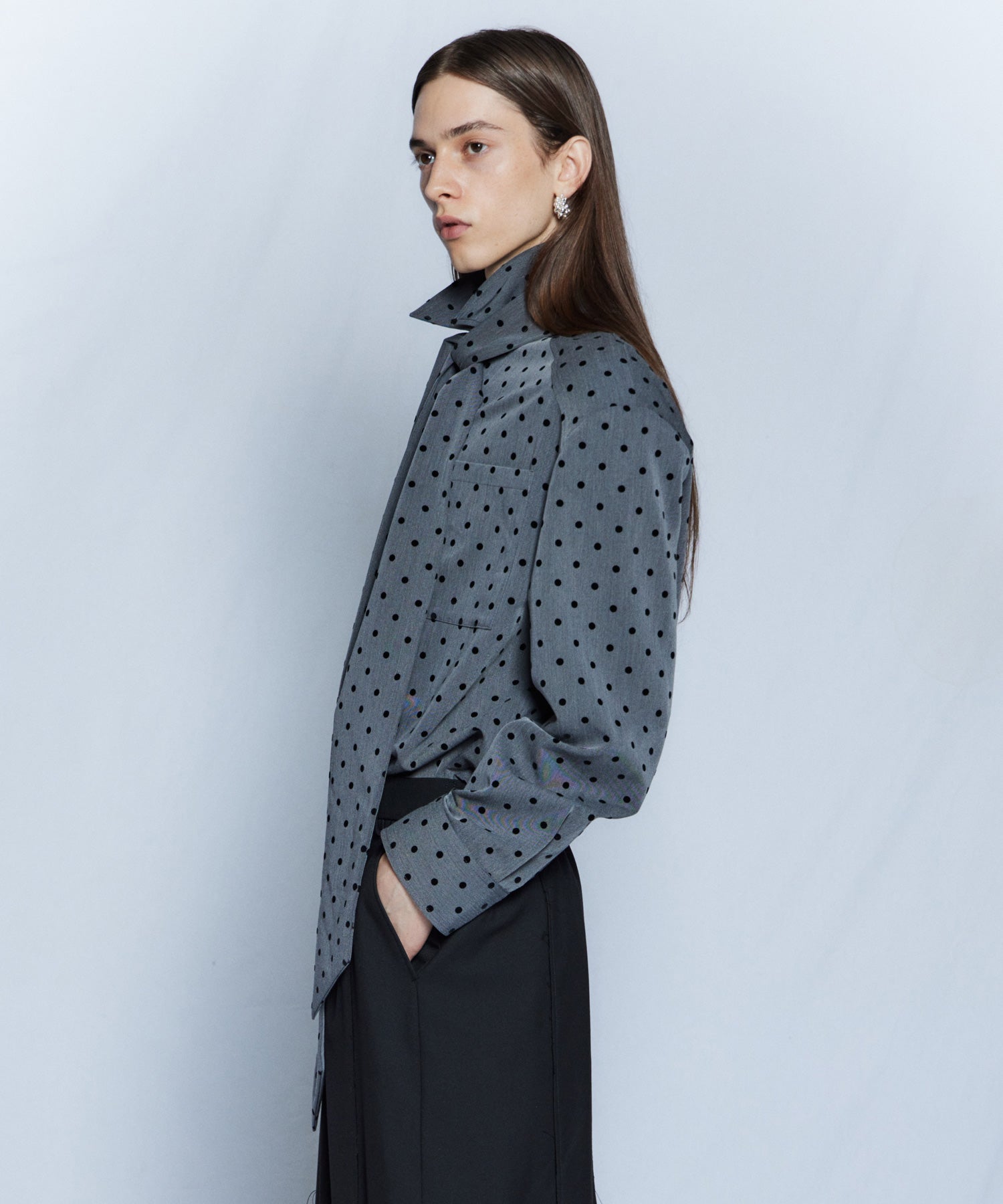 【26WINTER COLLECTION】2WAY Bow-Tie Shirt