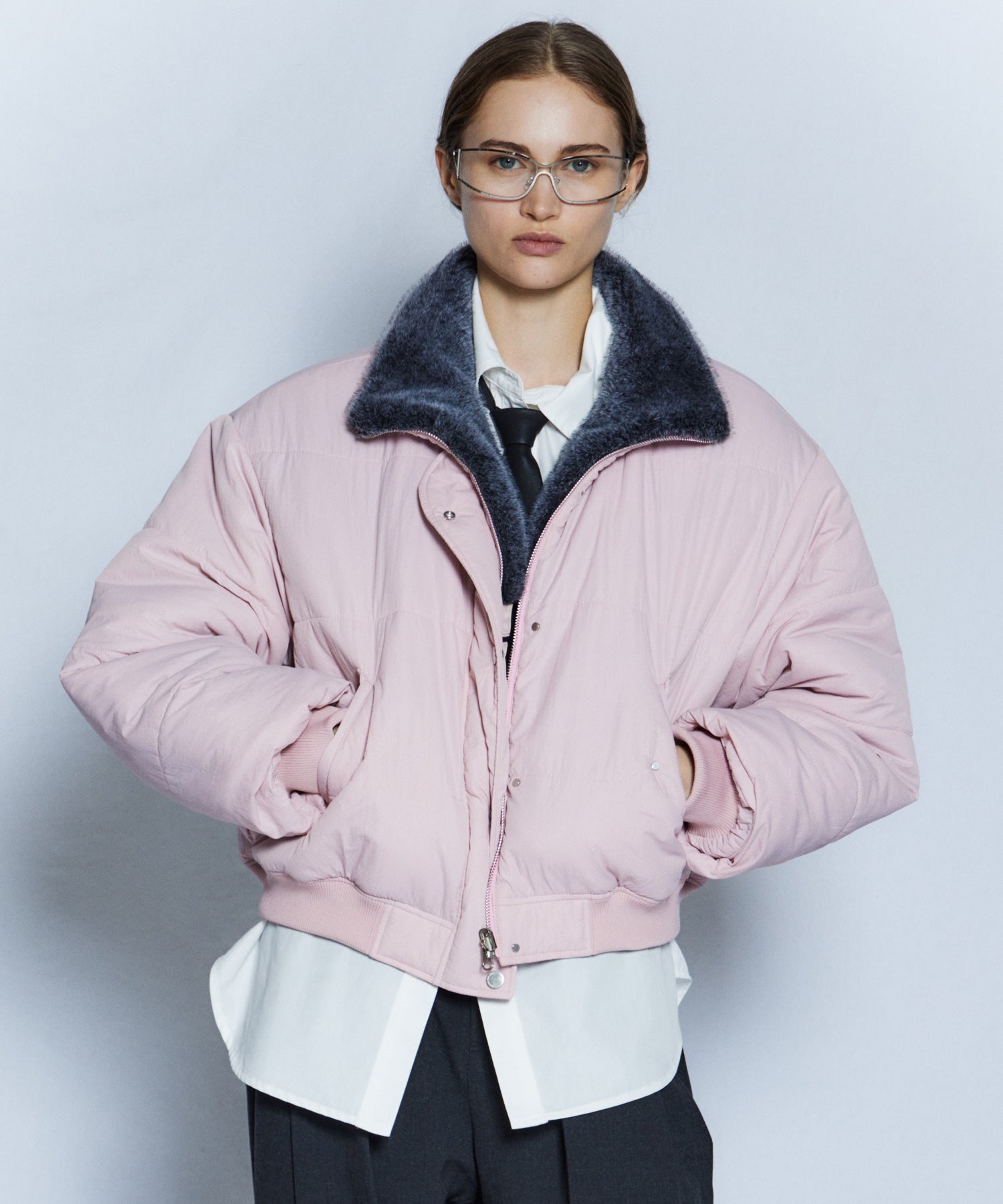 【26WINTER PRE-ORDER】Reversible Fur Blouson