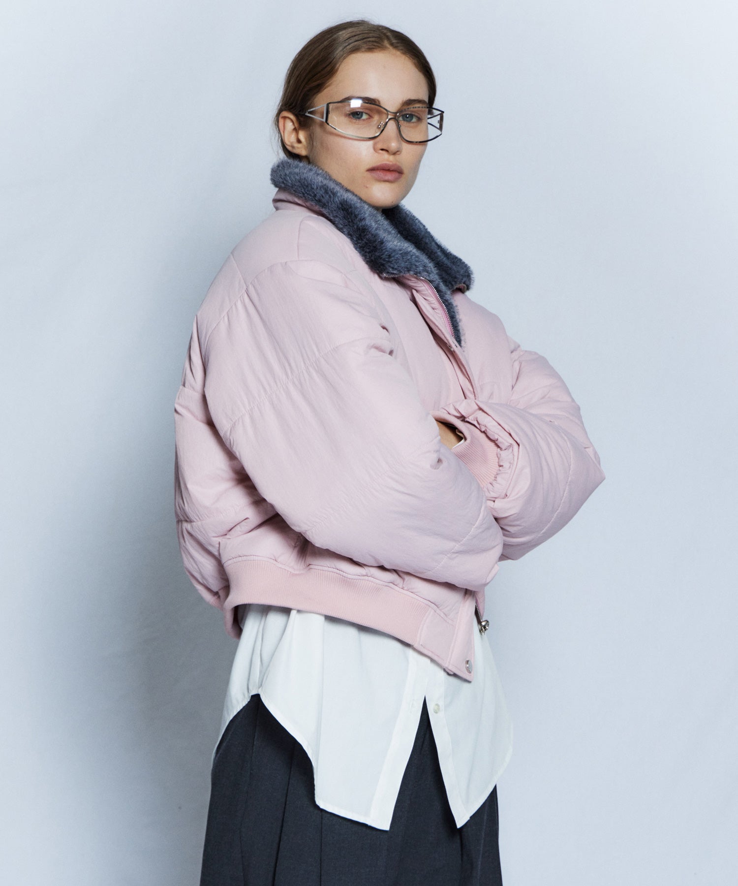 【26WINTER PRE-ORDER】Reversible Fur Blouson