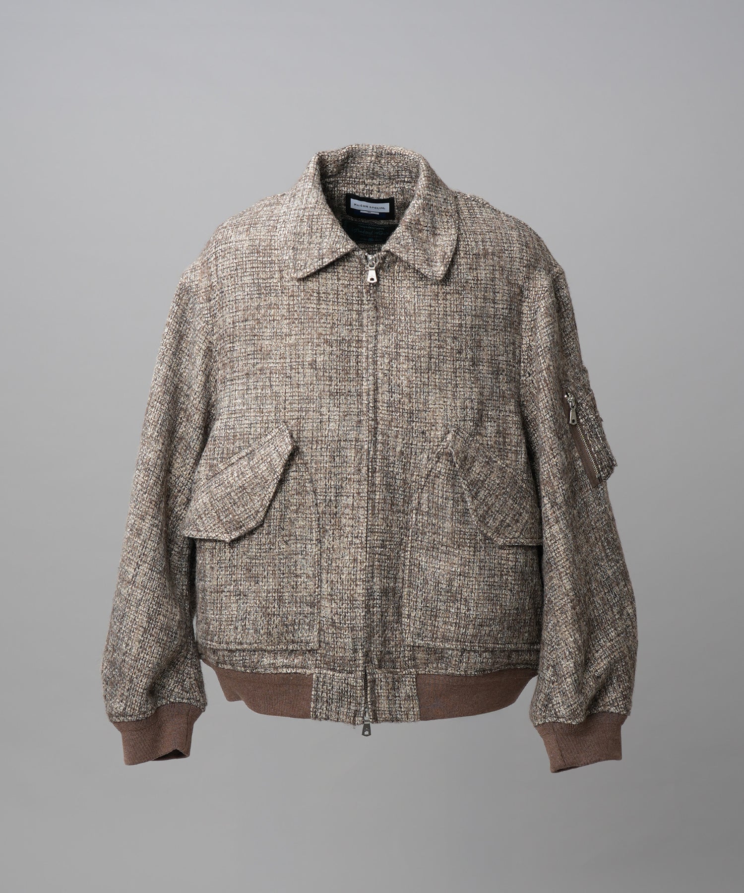 【26AW PRE-ORDER】【Italian Dead Stock Fabric】プライムオーバーA-2フライトブルゾン