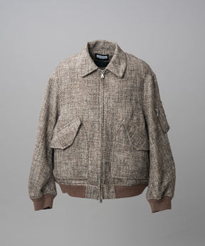 【26AW PRE-ORDER】【Italian Dead Stock Fabric】プライムオーバーA-2フライトブルゾン
