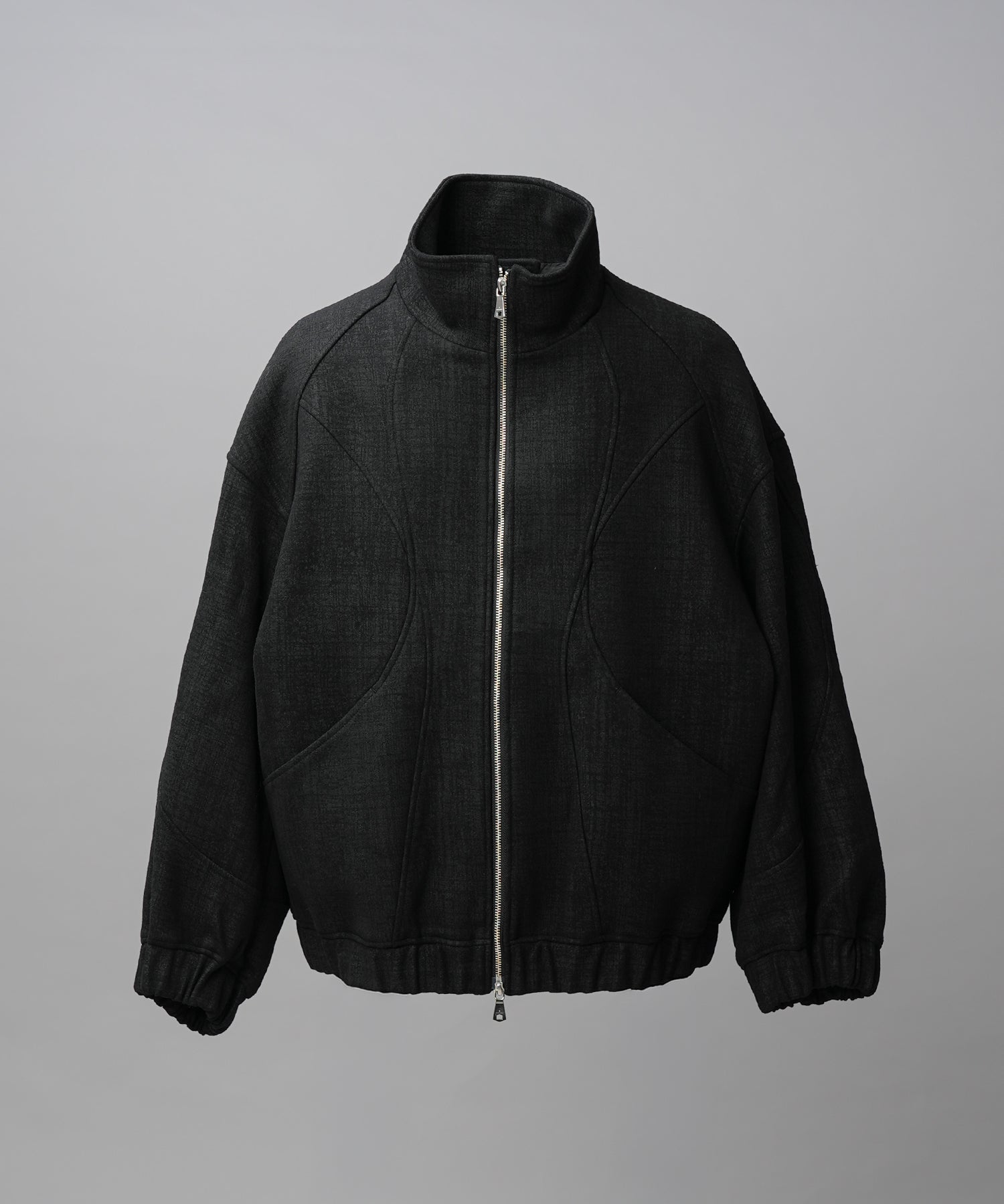 【26AW PRE-ORDER】【イタリアンデッドストックファブリック】プライムオーバーカーブ切り替えスタンドブルゾン