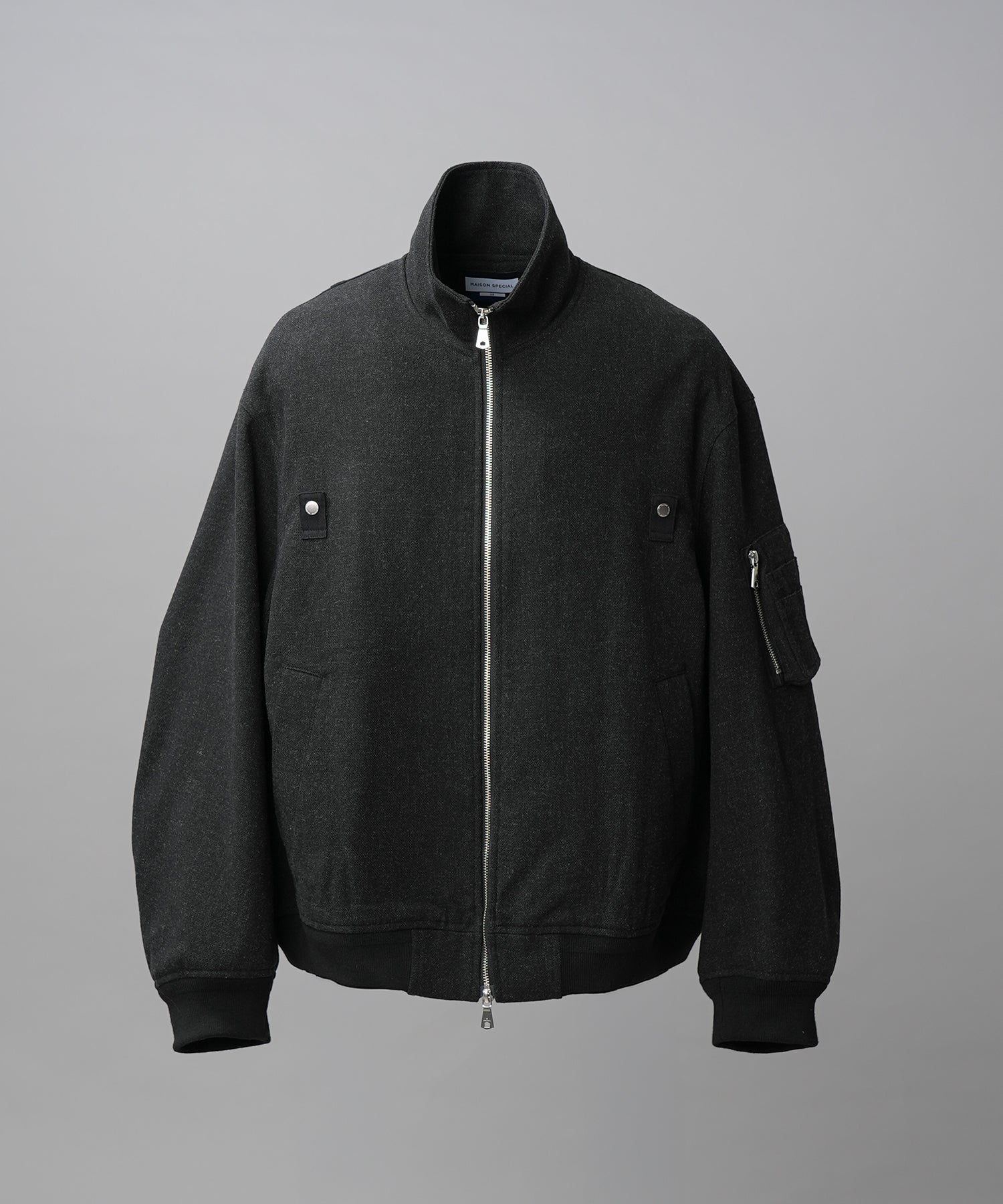 [26AW PRE-ORDER] [Italian dead stock fabric] Prime over regular collar shirt coat