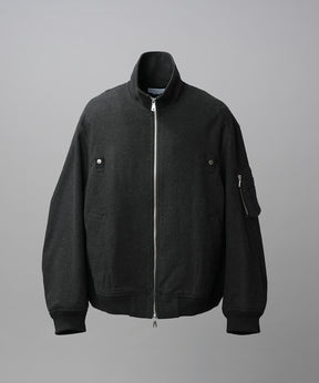[26AW PRE-ORDER] [Italian dead stock fabric] Prime over regular collar shirt coat
