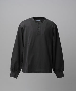 Airy Striped Gabardine Prime-Over Short-sleeved Shirt