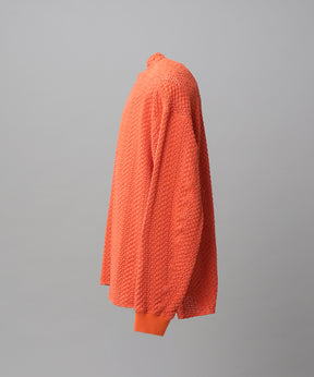 【26AW PRE-ORDER】コットンバルファレースプライムオーバーヘンリーネックロングスリーブニットTシャツ