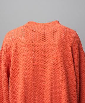 【26AW PRE-ORDER】コットンバルファレースプライムオーバーヘンリーネックロングスリーブニットTシャツ