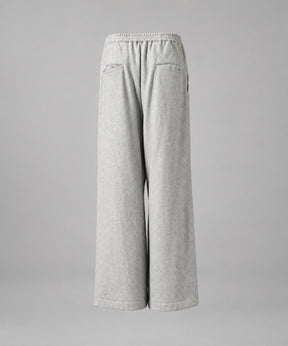 【26aw PRE-ORDER】纯棉面料纯棉宽单褶裤