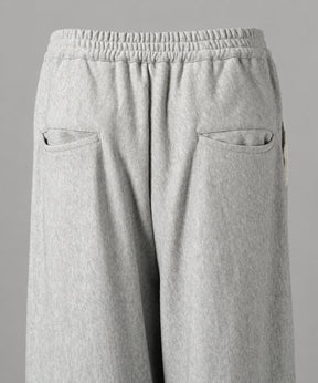 【26aw PRE-ORDER】纯棉面料纯棉宽单褶裤
