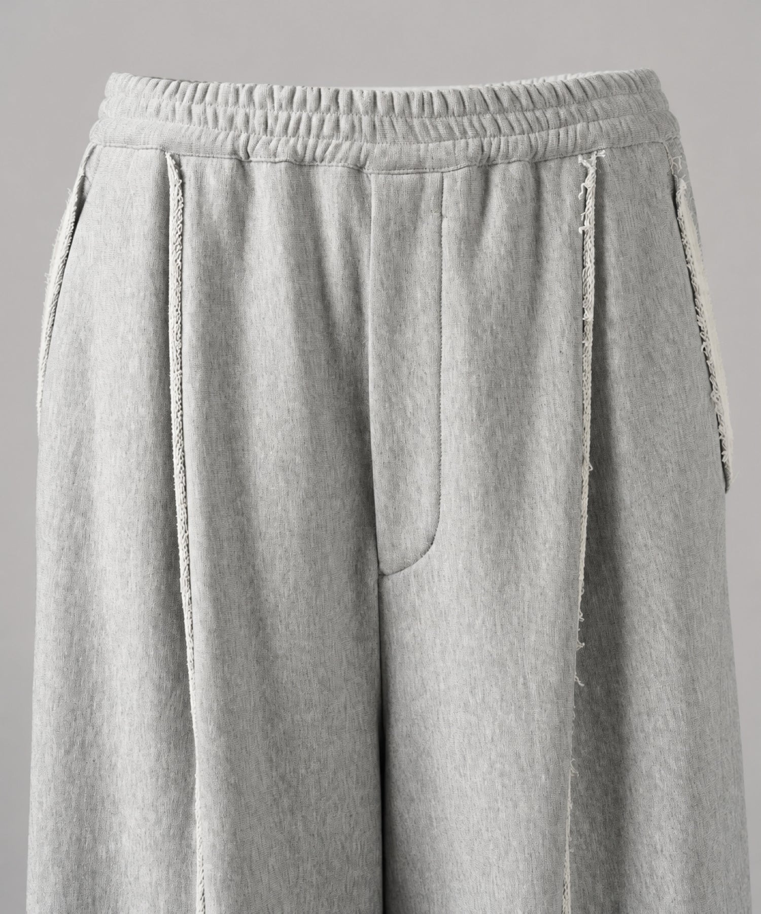 【26aw PRE-ORDER】纯棉面料纯棉宽单褶裤