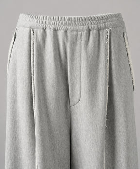 【26aw PRE-ORDER】纯棉面料纯棉宽单褶裤