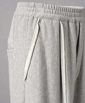 【26aw PRE-ORDER】纯棉面料纯棉宽单褶裤