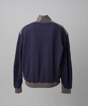 【26AW PRE-ORDER】カラースイッチングアクリルウールポンチプライムオーバーモックネックスウェット
