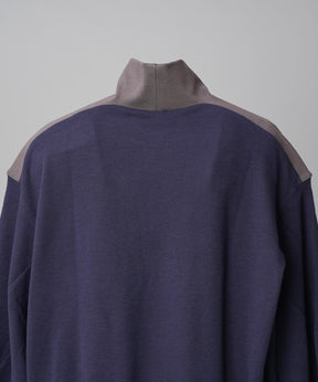 【26AW PRE-ORDER】カラースイッチングアクリルウールポンチプライムオーバーモックネックスウェット