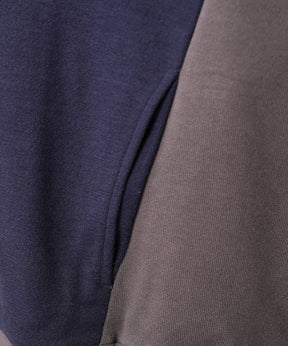 【26AW PRE-ORDER】カラースイッチングアクリルウールポンチプライムオーバーモックネックスウェット