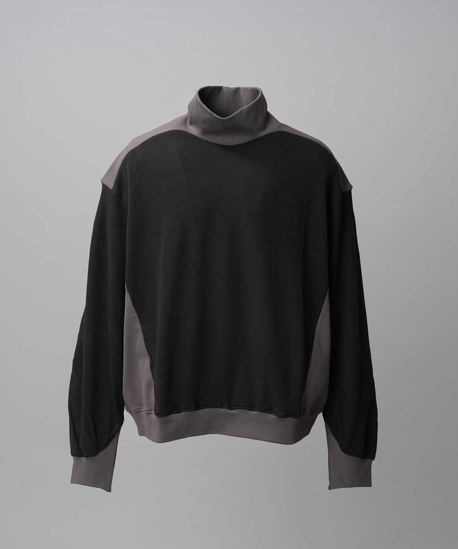 【26AW PRE-ORDER】カラースイッチングアクリルウールポンチプライムオーバーモックネックスウェット