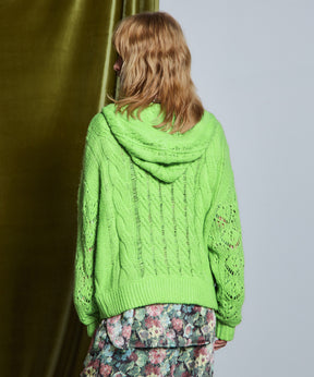 【26WINTER COLLECTION】Chunky Cable Knit Cardigan