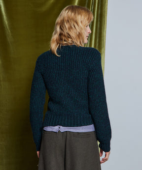 【26WINTER PRE-ORDER】Asymmetrical Frill Cardigan