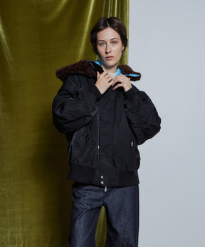 【26WINTER PRE-ORDER】Floral Reversible N-2B Jacket