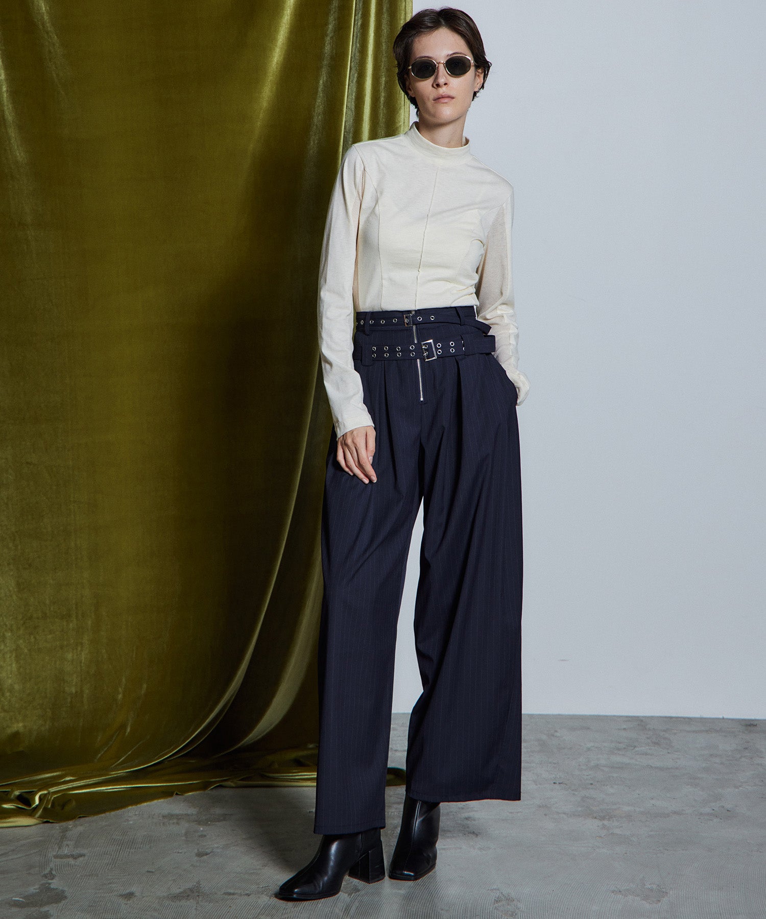 【26WINTER COLLECTION】Double-Waist Pants