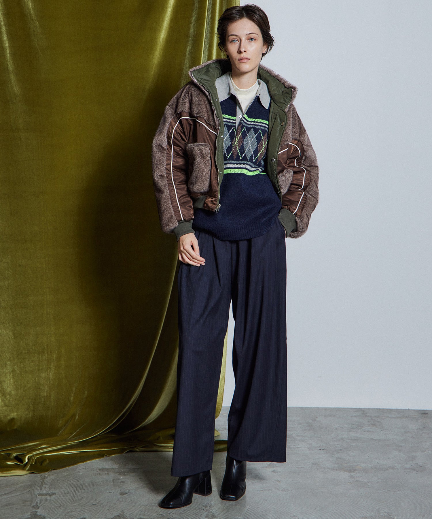 【26WINTER PRE-ORDER】Reversible Fur Blouson