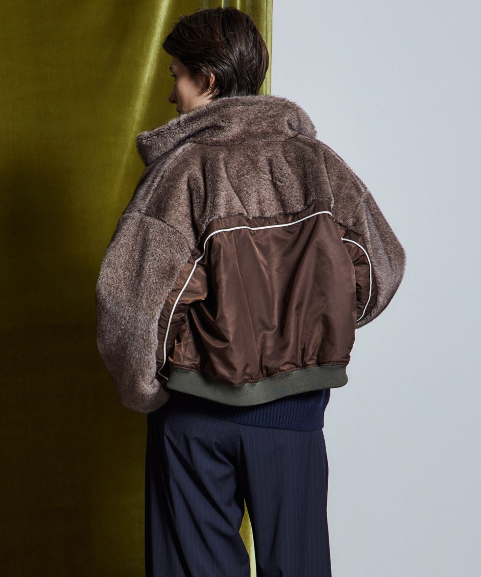 【26WINTER PRE-ORDER】Reversible Fur Blouson