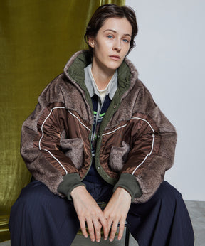 【26WINTER PRE-ORDER】Reversible Fur Blouson