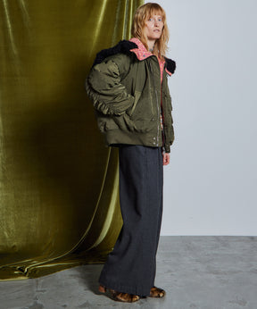 【26WINTER PRE-ORDER】Floral Reversible N-2B Jacket