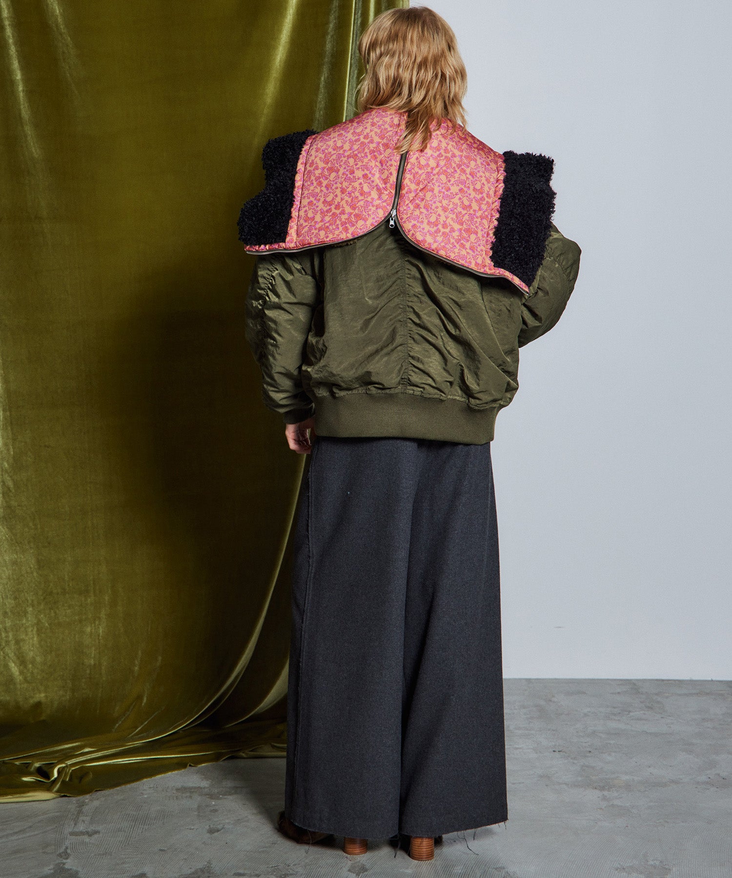 【26WINTER PRE-ORDER】Floral Reversible N-2B Jacket