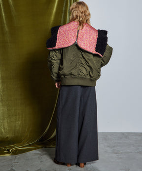 【26WINTER PRE-ORDER】Floral Reversible N-2B Jacket