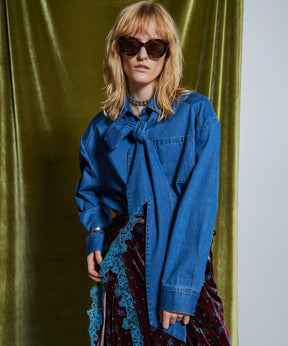 【26WINTER COLLECTION】2WAY Bow-Tie Shirt
