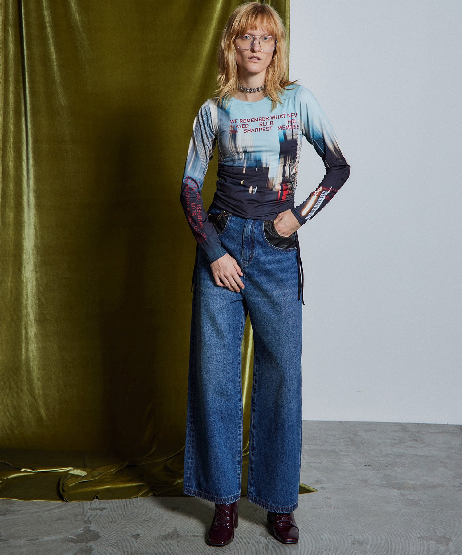 【26WINTER PRE-ORDER】Lasting View Shirring Top