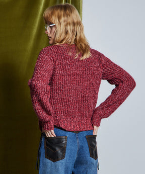【26WINTER PRE-ORDER】Asymmetrical Frill Cardigan