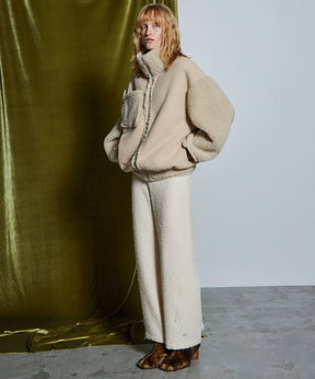 【26WINTER COLLECTION】Reversible Boa Jacket
