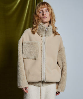 【26WINTER COLLECTION】Reversible Boa Jacket