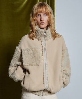 【26WINTER COLLECTION】Reversible Boa Jacket