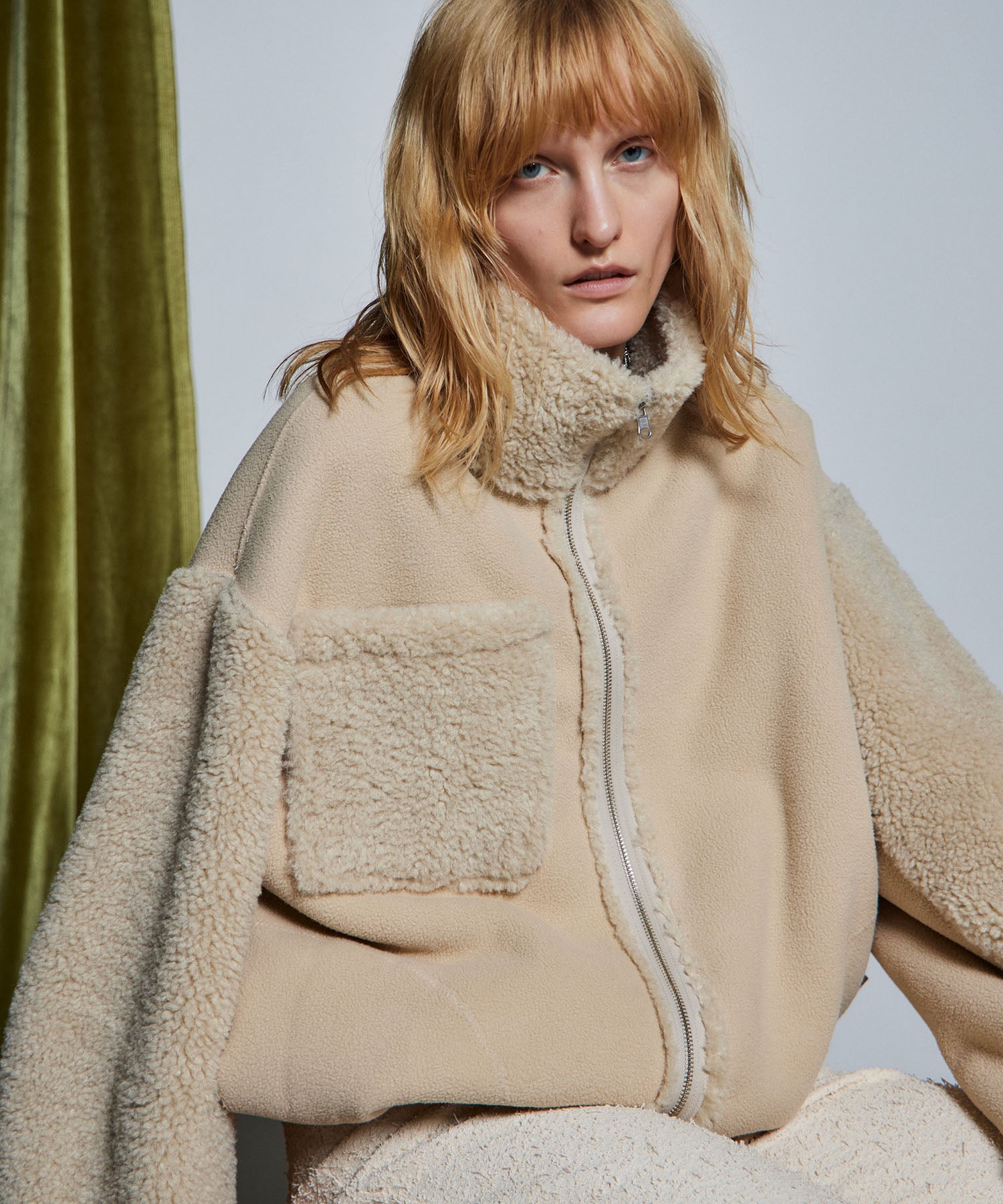 【26WINTER COLLECTION】Reversible Boa Jacket