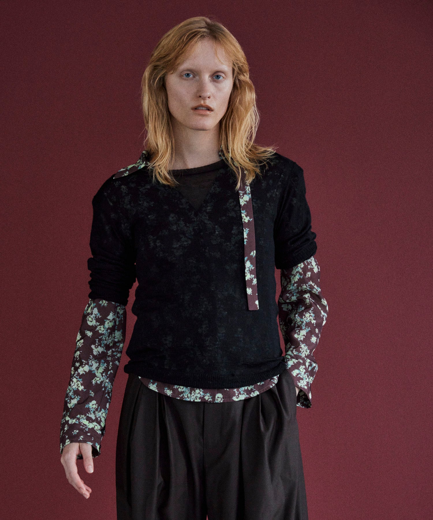 Flower Print Shirt