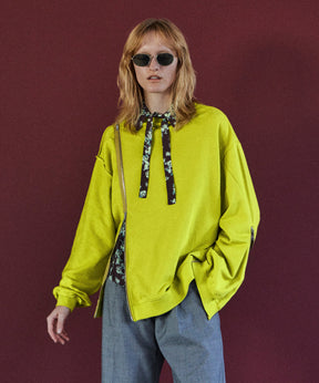 Reverse Zipper Sweatshirt