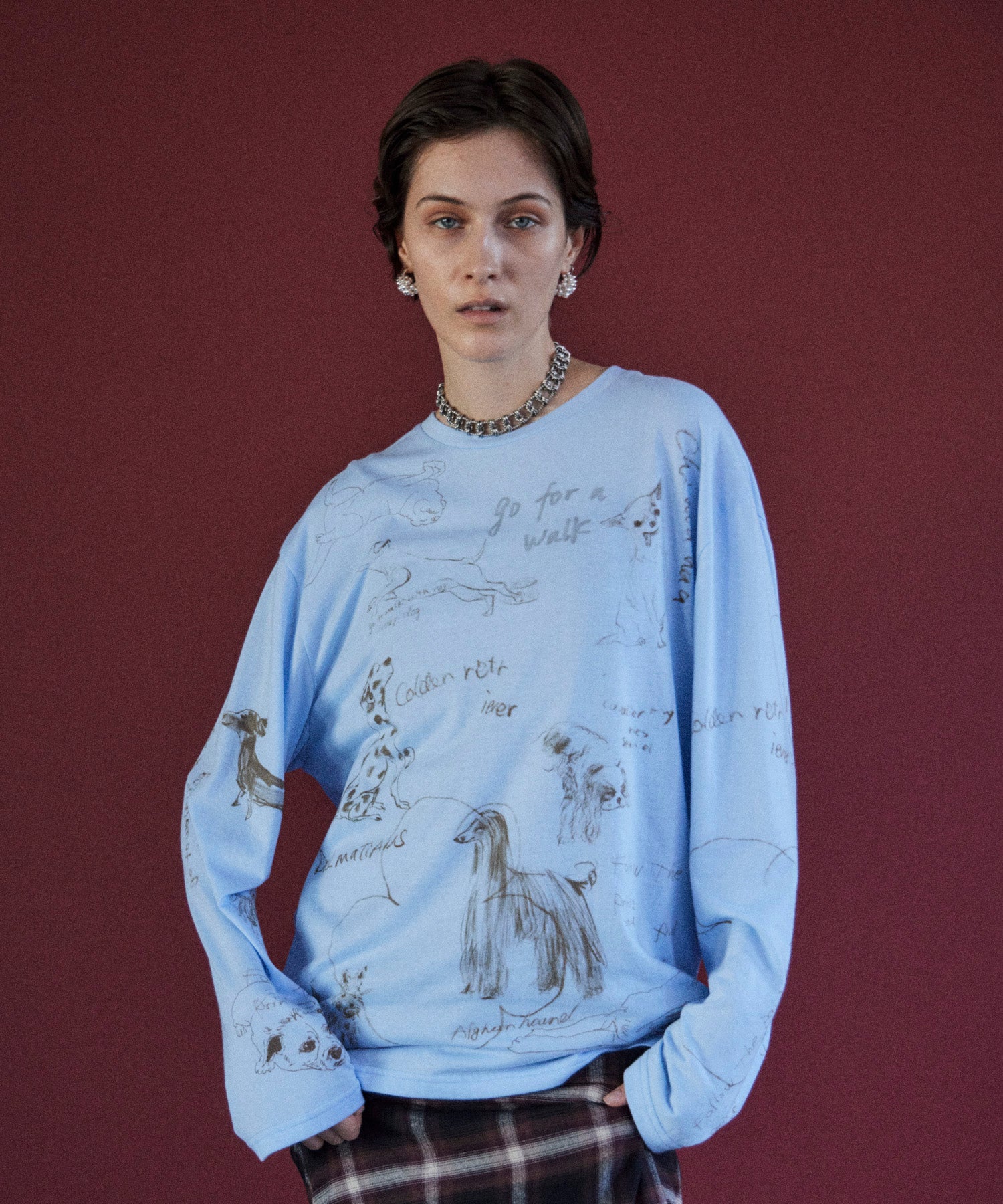 【PRE-ORDER】Dog Party Long Sleeve T-Shirt