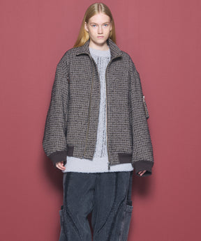 [26AW PRE-ORDER] [Italian dead stock fabric] Prime over regular collar shirt coat