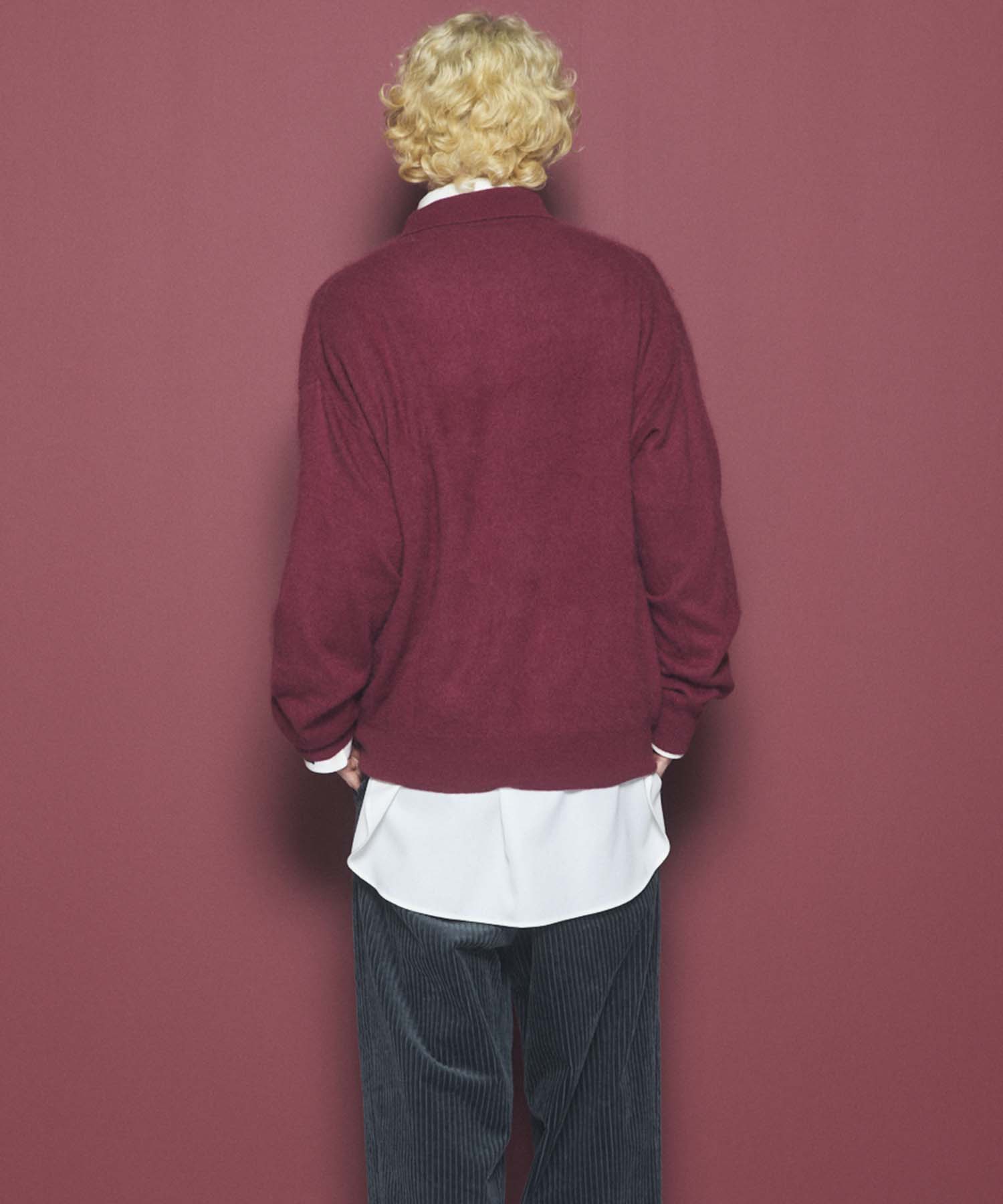 Airy Striped Gabardine Prime-Over Short-sleeved Shirt