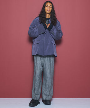 [Italian Dead Stock Fabric] Prime-Over Regular Collar Long Sleeve Shirt